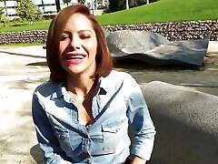 recogido milf nena follada analmente