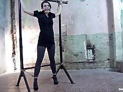 Corazon bound gagged stripped whipped game of chance machine-fucked