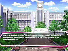 ep8: scene hentai con ayaka, kimiko e miki-academy love saga: tennis angels ex
