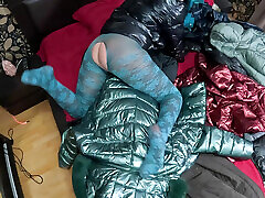 Several sofia rivera Down-jackets Used for Fucking and Masturbating 267