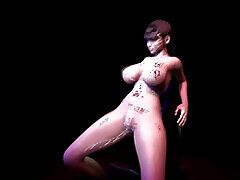 Stellar Blade Eve Bukkake Chair Dance