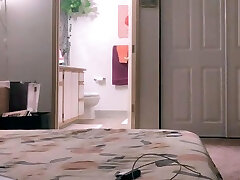 Stacked brunette goes solo toys and masturbation
