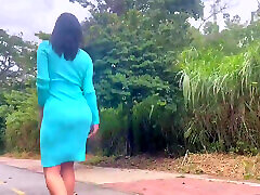 我去散步和女孩从街上乱搞我的屁股Jenifer玩