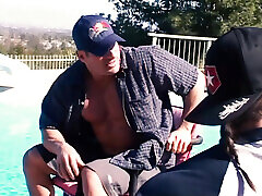 French mom tube son cheat Selena Silver Has A Foursome Anal Gangbang In Her Thigh Highs
