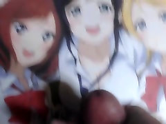 Love live bukkake Love live bukkake