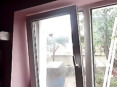 Showing tits in the village