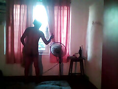 Indian Maid Dressing