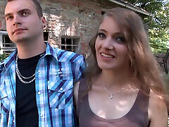 Dude watches his girlfriend getting fucked hard by another dude