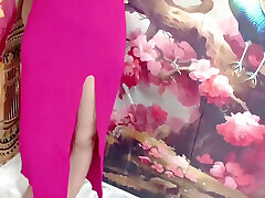 Village shyla pam Girl Foreigner Dress Wear and Enjoy with Husband Fuck Hard