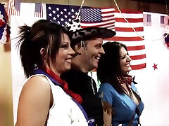 Wild West Threesome of Double Penetration - Uncensored XXX