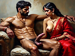 Indian aunty cheating with boss, hot sex in office stairs fucking indian bhabhi