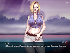 Divine Adventure - Spending Time Alone with Android 18 and the Vados Straw