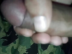 Goose soldier jerking off cock