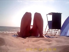 Nudist public beach naked voyeur