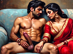 Big cock foreigner fucking indian bhabhi on his vacation