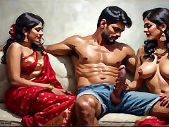 Desi indian husband big cock fucking his wife hardcore rough indian couple sex