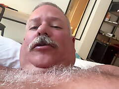 Hunky Retired Coach Very Masculine with a Big Fat Cock