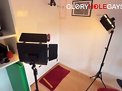 Young Worker Cums Twice - Right Through the Gloryhole Young Worker Cums Twice - Right Through the Gloryhole