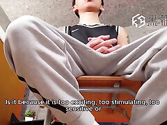 No.ksgh06 Climax Labs Ep.45 Handsome nigro sex new 2018 Model with Tattooed Arms and Prostate Incontinence. Ep.1-5