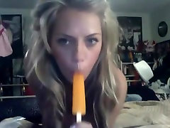 Popsicle Turned Into Dildo