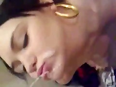 slut loves cum on gay bosnia face