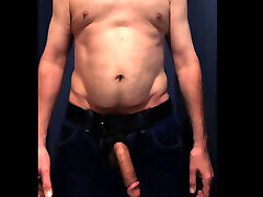 Slow Motion Cock Show Long Cock Drained