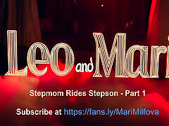 MILF Stepmom Mari Rides Stepson&039;s Dick and Cums MILF Stepmom Mari Rides Stepson&039;s Dick and Cums