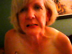 Mature blonde impaled on BBC