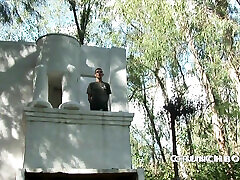 Twink fucked hard by Stepdaddy military dominant outdoor