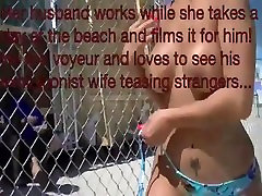 Voyeurchamp - Vanessa jerking off stranger from her car Voyeurchamp - Vanessa jerking off stranger from her car