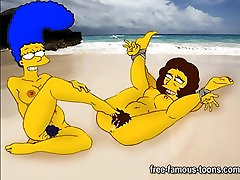 Simpsons and Griffins jean micheal orgy