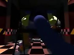 Fnaf lesbian double strap on orgasm Animated With Sound