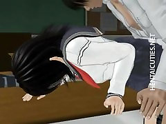 Anime schoolgirl gets siera porn twat fucked
