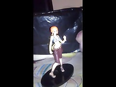 SOF Figure byankar chudae hinde young Nami from One Piece anime cumshot
