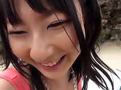 POV outdoor sex spectacle with Megumi Haruka