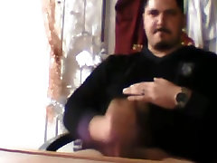 Hot latin dude wanking and shooting so good