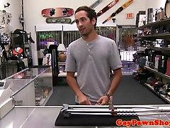 Pawning सीधे आदमी एक आदमी के लिए hook in butt नकद