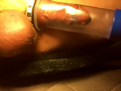 Slow-motion penis pump