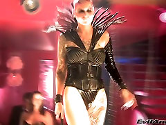Latex fashion show featuring fucking hot babes in sexy outfits
