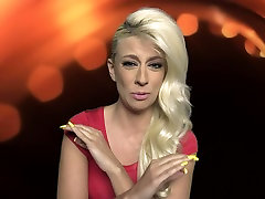 Blonden verhurt cutie Jessie Volt rest nach der harten oral sex