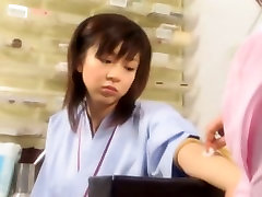 Petite audrew bitoni teen Aki Hoshino visits doctor for check-up