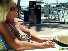 Jaw-dropping sex scene on a boat starring busty afat porn movie fatcreamy pussy Brandi Jaimes