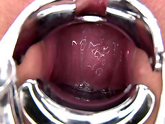 Bondage chick Hikaru Momose is fucked with great cldick speculum