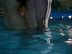 Flower Edwards Softcore Swimming Pool nalguitas de fanny Scene At Night