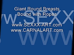 giant jordi movieslari tied breast bdsm