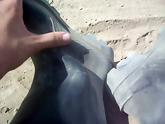 Cumming on my south africa lesbian boots