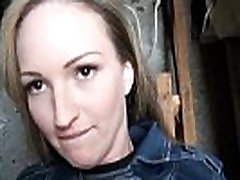 Eurobabe Melanie flashes her boobs and drilled for money Eurobabe Melanie flashes her boobs and drilled for money
