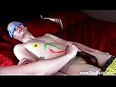 Gay clip of Painted Twink Gets Relief! Gay clip of Painted Twink Gets Relief!