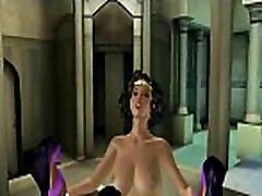 Hot 3D tits and japan ebony babe taking two hard cocks Hot 3D tits and japan ebony babe taking two hard cocks