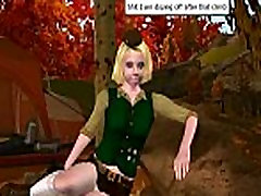 3D cartoon girl scout sucking on a cock outdoors 3D cartoon girl scout sucking on a cock outdoors
